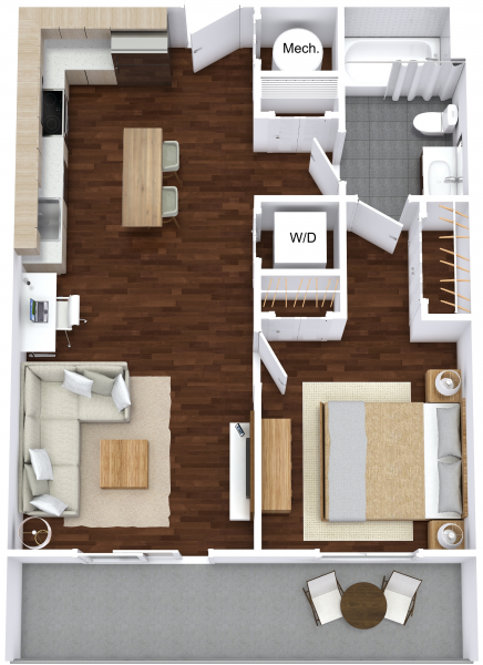 719 NE 83rd Terrace Studio-2 Beds Apartment for Rent - Photo Gallery 54